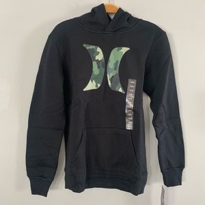 NEW HURLEY BOY CAMO SET SWEATER AND SWEATPANTS SIZE:14/16